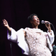 Aretha Franklin performs onstage at the Elton John AIDS Foundation Commemorates Its 25th Year And Honors Founder Sir Elton John During New York Fall Gala at Cathedral of St. John the Divine on November 7, 2017 in New York City.